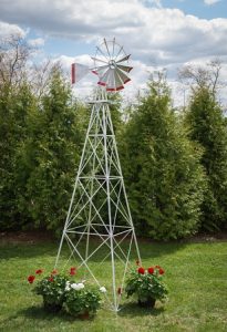 Aluminum Decorative Windmill 12 ft. - LanMay Farm & Supply