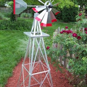 Aluminum Decorative Windmill 6 ft. - LanMay Farm & Supply